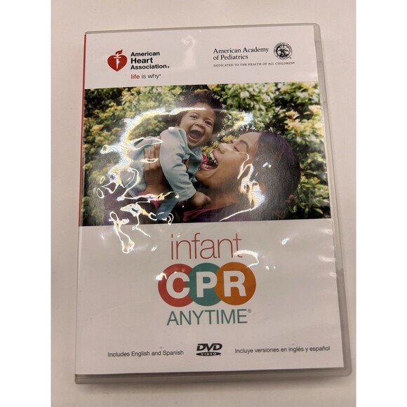 American Heart Association Infant CPR Anytime Kit Inflatable Manikin Latex free - Picture 11 of 15